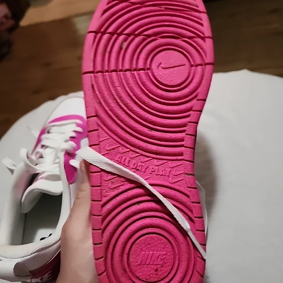 Nike Pink and White Sneakers - Picture 8 of 10